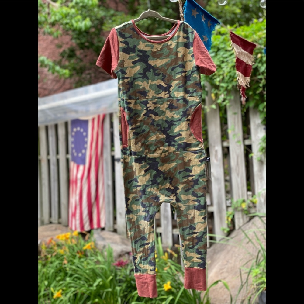 Rags jumpsuit camo with pocket